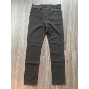H&M slim black denim jeans, size 30